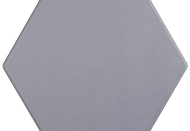 Ciot Tile 6'' Esagona Grigio Medio Matte