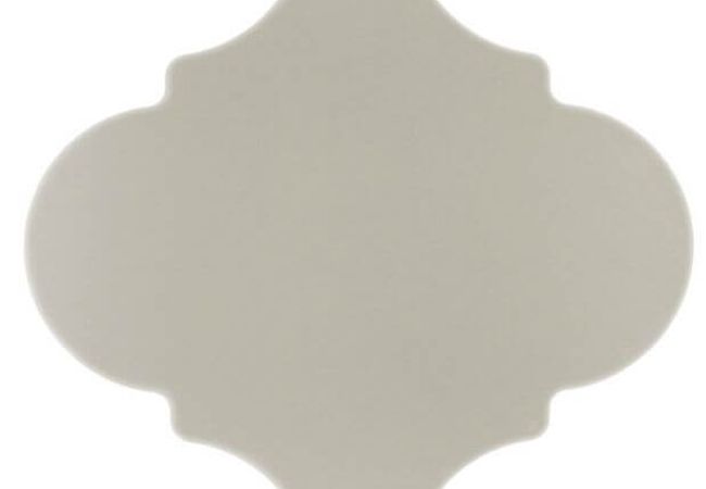 Ciot Tile 6''x6'' Urban Atelier Arabesque Cinza Claro Luc.