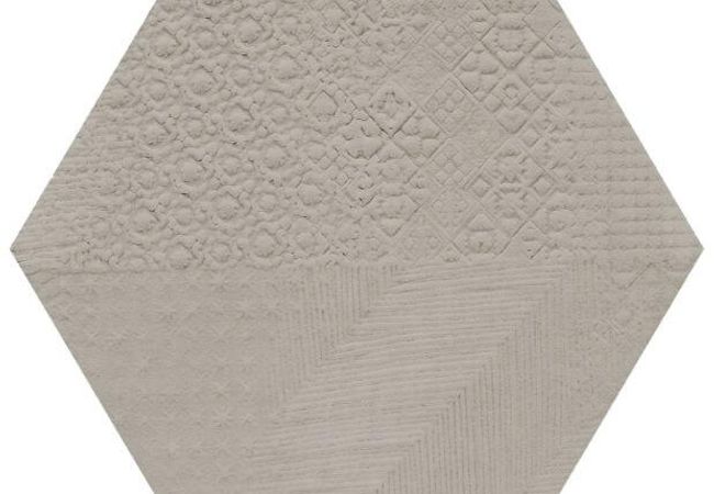 Ciot Tile Art Hex. Rampa Picasso Aluminium 10 4.5''