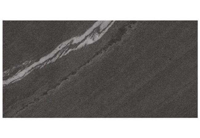 Ciot Tile Atlantis Nero Lap. Rt 12''x24''