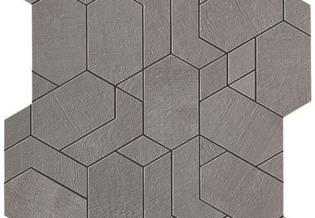 Ciot Tile Boost Mosaico Shapes Smoke 12''x13''