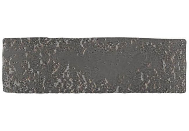 Ciot Tile Brick 20 Dark Grey Glossy 2.5''x8''