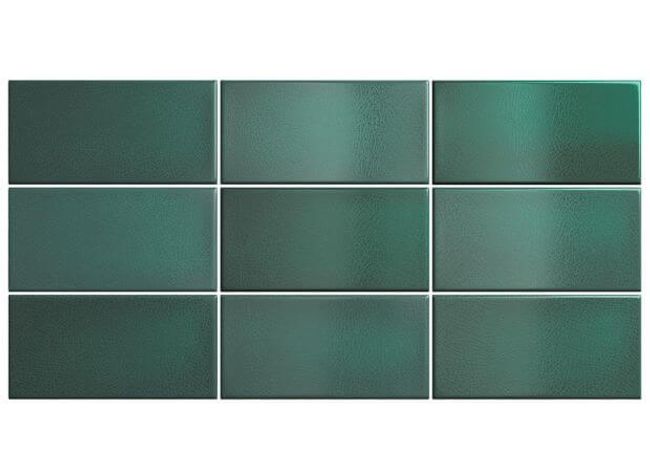 Ciot Tile Crackle Esmerald Green 3''x6''