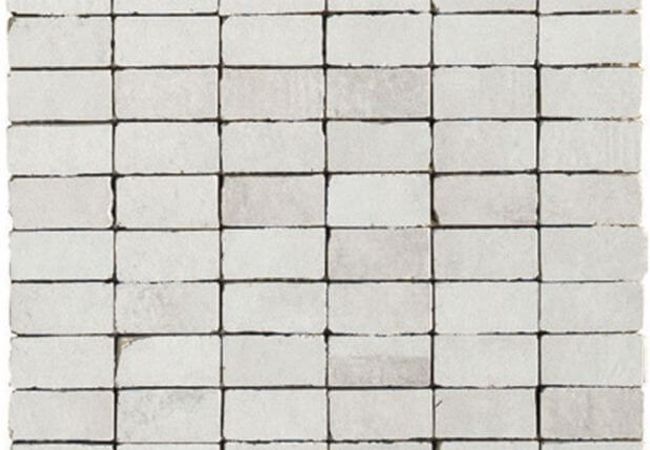 Ciot Tile Entropia Mos. Muretto Bianco 1''x2''