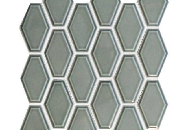 Ciot Tile Essenza Esagona Grigio Medio 2.5X3.75