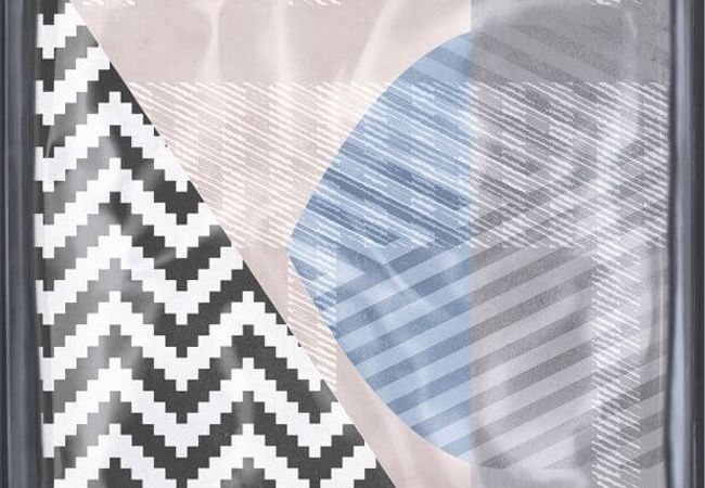 Ciot Tile Glass Decor Blue Mix 8X8