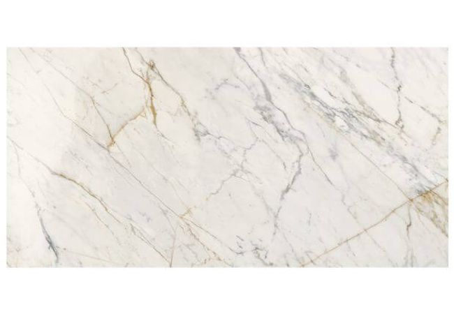 Ciot Tile Grande Marble Golden White 12mm Lux Faccia B 64''X129''