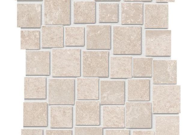 Ciot Tile Groove Mosaico Penta Hot White Nat.