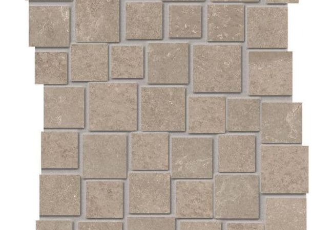 Ciot Tile Groove Mosaico Penta Nude Beige Nat.
