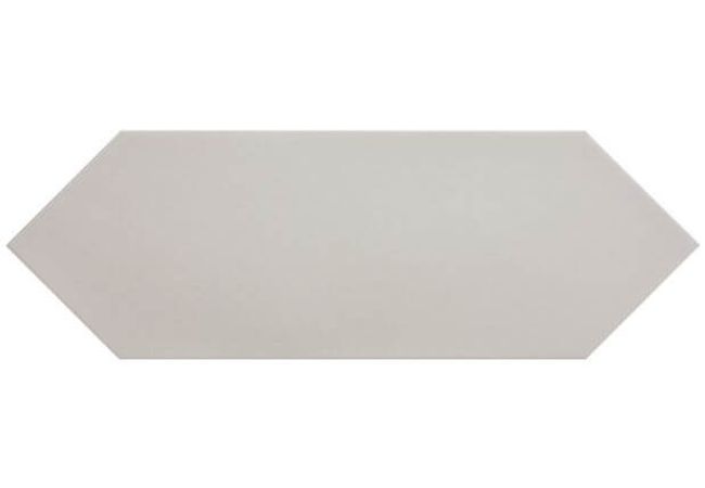 Ciot Tile Kite Losanga Light Grey Matt 4''x12''