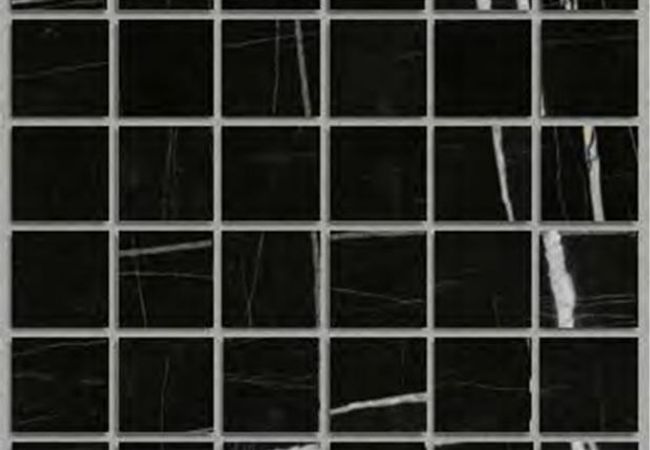 Ciot Tile London Light Mos. Beluga Lap. 2''x2''