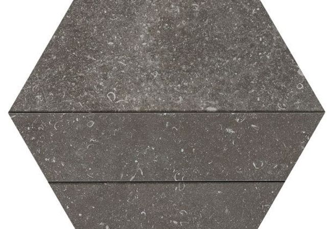 Ciot Tile Lunar Deep Grey Mosaico 3D 11.5X13.25