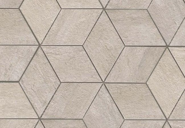 Ciot Tile Mark Mosaico Esagono Pearl Nat. Rt 12''x13''
