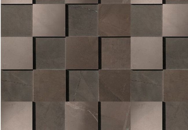 Ciot Tile Marvel Mosaico 3D Bronze 3''x3''