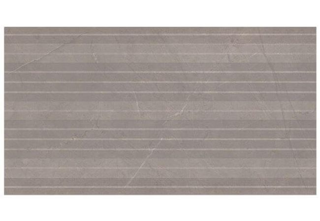 Ciot Tile Marvel Wall Stripe Silver Luc. Rt 12''x22''