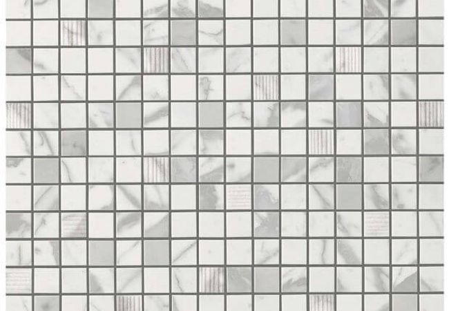 Ciot Tile Marvelpro Wall Mosaic Statuario Select Luc. 0.75''x0.75''