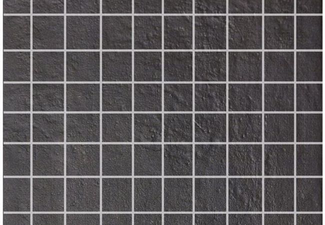 Ciot Tile Metropolis Mosaico Black 05 Nat. 2''x2''