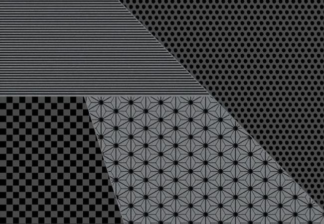 Ciot Tile Origami Mix Black 24''x24''