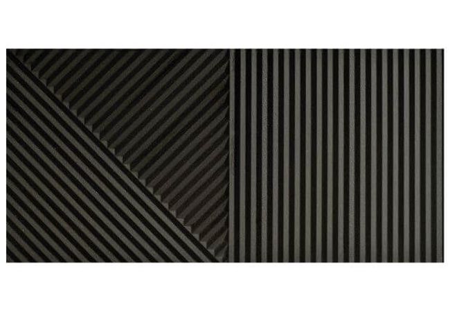 Ciot Tile Passepartout Module #2 Grafite Mix 12''x24''