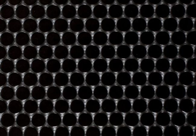 Ciot Tile Penny Round Black Satin 3/4''