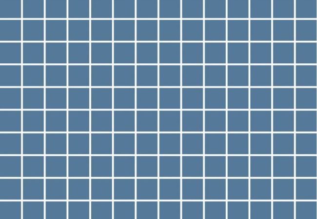 Ciot Tile Porcelain Mosaic Azul Baia 1''x1''