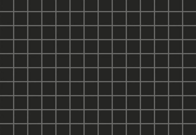 Ciot Tile Porcelain Mosaic Preto Black 1''x1''