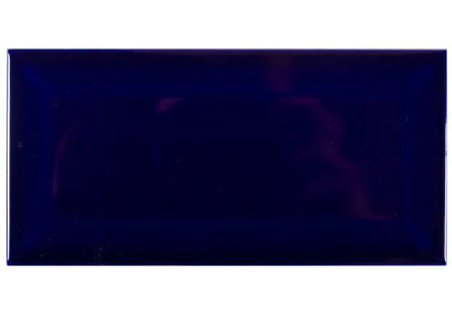 Ciot Tile Prisma Biselado Azul Cobalto Luc. 3''x6''