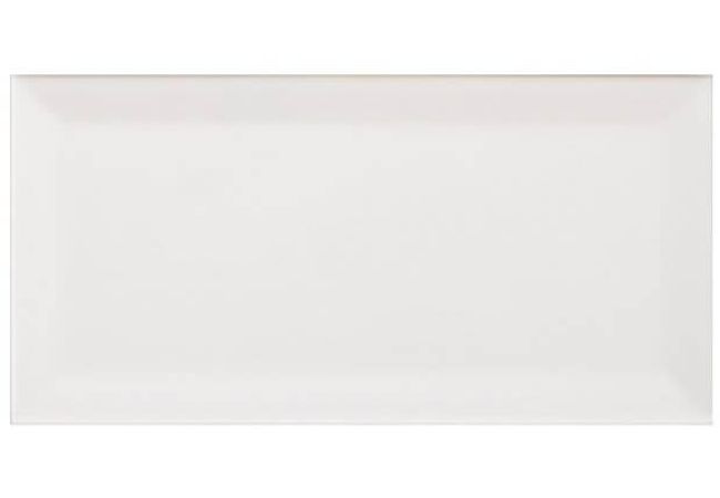 Ciot Tile Prisma Biselado Branco Luc. 3''x6''