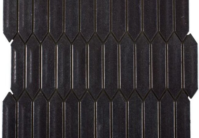 Ciot Tile Retro Clay Spike Coal