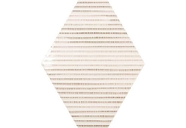 Ciot Tile Rhombus Wall Bambu B&W 6''x10.25''
