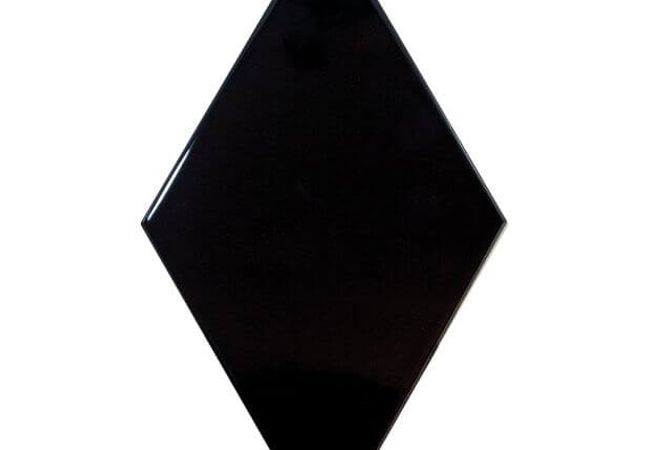 Ciot Tile Rhombus Wall Black 6''x10.25''
