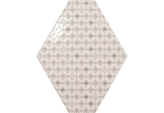 Ciot Tile Rhombus Wall Pattern Grey 6''x10.25''