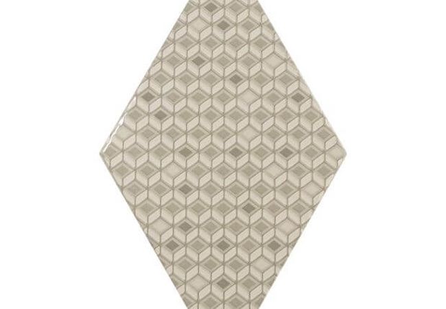 Ciot Tile Rhombus Wall Pattern Mist Green 6''x10.25''