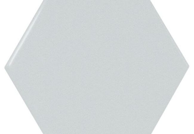 Ciot Tile Scale Hex Sky Blue Brillo 4''x5''