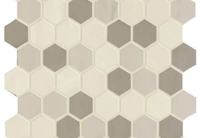 Ciot Tile Smooth Esagona Hot Mix Matte 12''x12''