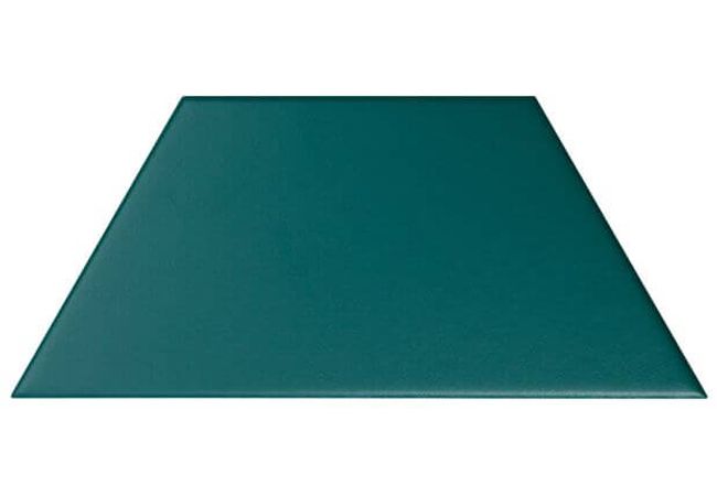 Ciot Tile Trapez Teal Matte 4''x9''