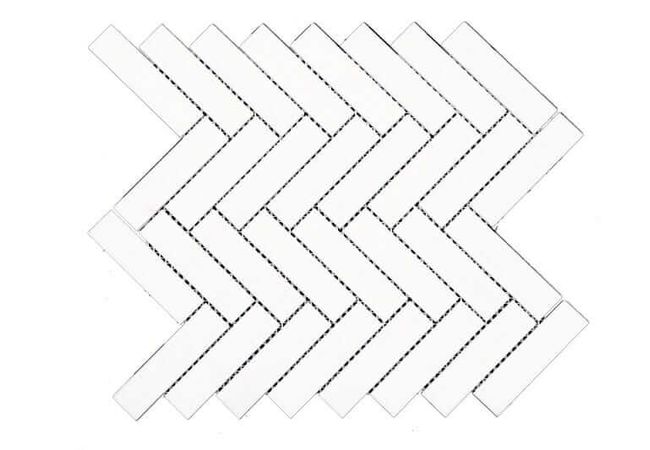 DZN 44stm036 Ariston Polished Herringbone Polished Marble Mosaics