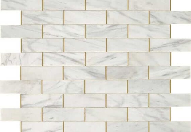 Daltile Lavaliere Alluring White/Brass