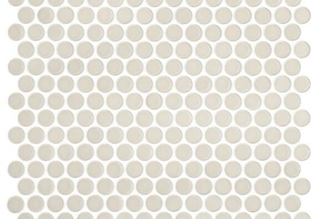 Daltile Retro Rounds Cream Soda