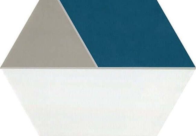 Daltile Bee Hive Medley Multiplex Blue/Taupe