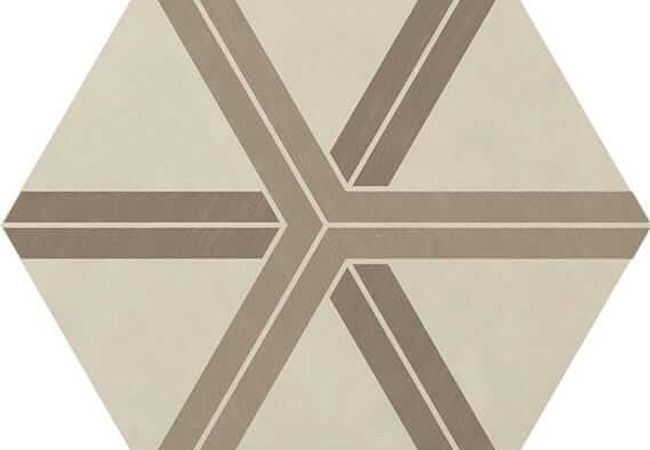 Daltile Bee Hive Plot Warm Blend