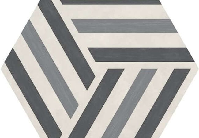 Daltile Bee Hive Run Up Cool Blend