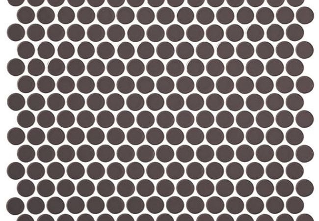 Daltile Retro Rounds Saddle Brown