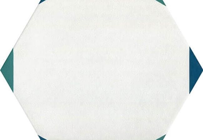 Daltile Bee Hive Medley Sun Green/Blue