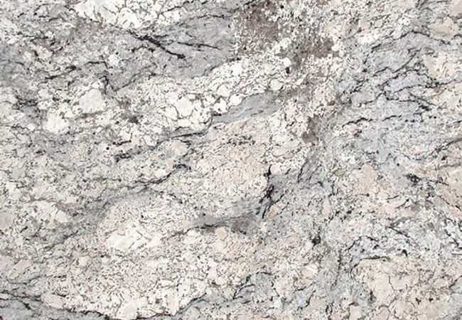 Daltile Granite Natural Stone Slab White Ice