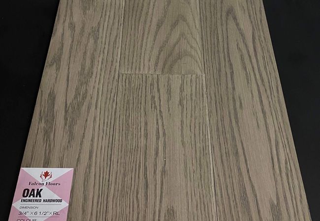 Falcon Flooring Oak Engineered Smoke Grey
