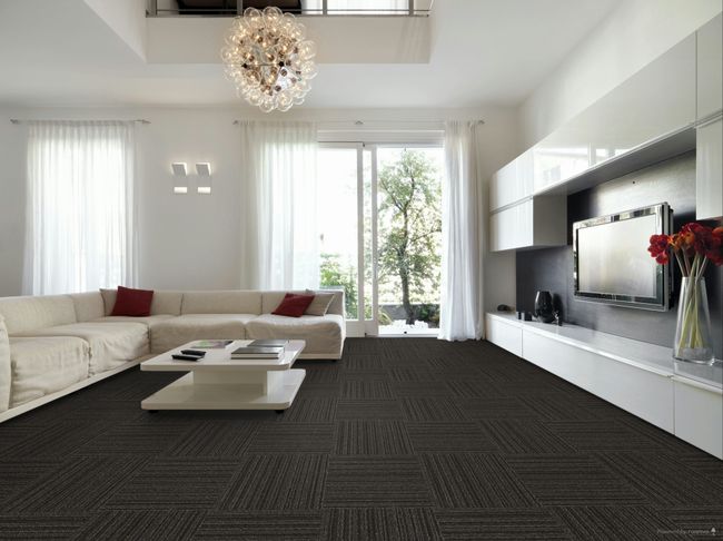 Fuzion Flooring Caledon Carpet Tile Polypropylene Cranston view 2