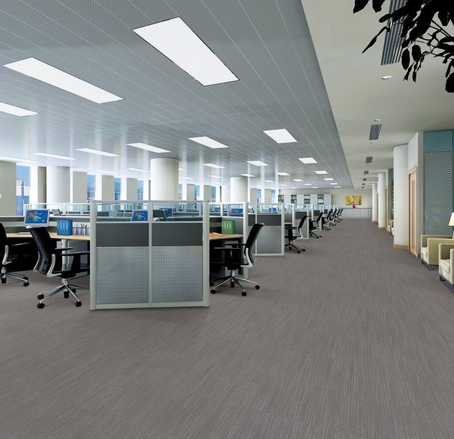 Fuzion Flooring Canmore Carpet Tile Nylon Winter Night view 2