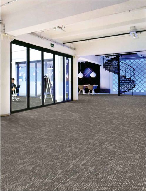 Fuzion Flooring Inglewood Carpet Tile Nylon Old Base view 2