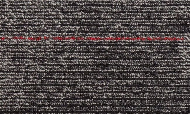 Fuzion Flooring Minett Carpet Tile Polypropylene Cranberry Night